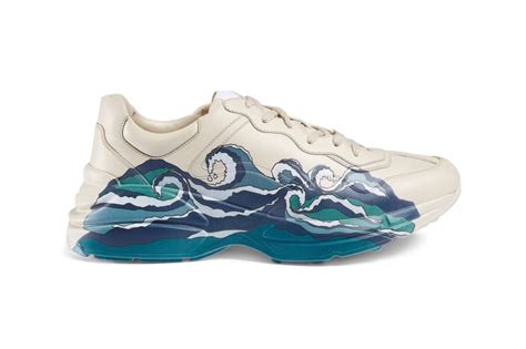 gucci rhyton wave sneakers